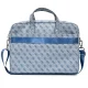 Guess Saffiano 4G Triangle Logo bag a 16'' laptop - blue
