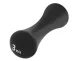 4Fizjo Cast Iron Dumbbells with Vinyl Coating 8-shape, 2 x 3 kg, Black