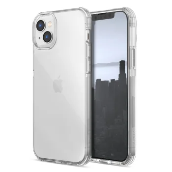 Raptic X-Doria Clear Case for iPhone 14 Plus, Shockproof, Clear