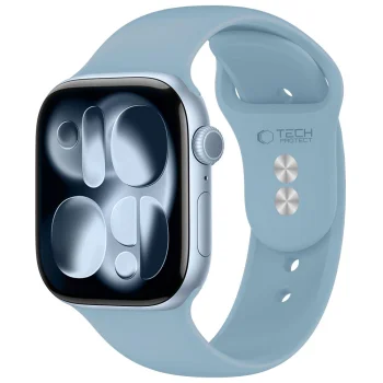 Tech-Protect Silicone dirželis Apple Watch 44 / 45 / 46 / 49 mm, mėlynas