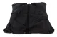 Fleece Hand Muff for Baby Stroller and Sled Black/White