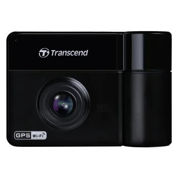 Transcend DrivePro 550 Dual Lens Dashcam with 64GB microSDXC
