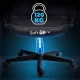 Ergonomic Gaming Chair Sofotel Master, Swivel Racing PC Seat