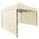 Automatic Pop-Up Event Gazebo Tent 3x3m MultiGarden, Beige
