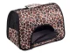 Large Pet Carrier Bag for Small Dogs and Cats, Brown