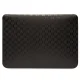 Karl Lagerfeld Saffiano Monogram Ikonik 16\" Laptop Sleeve, Black