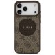 Guess 4G Circle Classic Logo MagSafe Phone Case Cover iPhone 17 Pro Max - brown