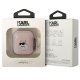 Karl Lagerfeld AirPods 1/2 Case Choupette Head Pink