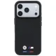 BMW M Quadrille Kevlar Tricolor & Metal Logo MagSafe Case for iPhone 17/18 Pro Max Black