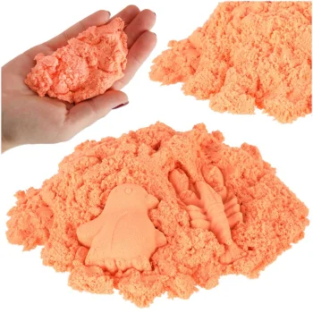 Kinetic Sand 1kg in a Bag, Orange