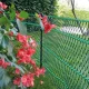 Plastic-Coated Metal Fence Post 1m, 16mm, Green