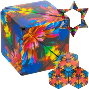 Kruzzel Magnetic Anti-Stress Cube, Multicolor