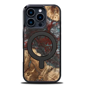 Bewood Unique Case for iPhone 16 Pro - Planets Pluto with MagSafe