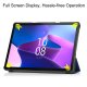 Lenovo Tab M10 (3rd Gen) (TB-328FU) Trifold Stand PU Leather Hard Protective Cover Case, Dark Blue