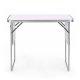 Складной туристический стол Multigarden, 120x60 см, белый