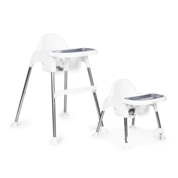 Ecotoys HC-135 2-in-1 Baby High Chair, White