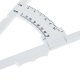 Body fat caliper white