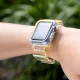 Strap Light Set Silicone Band with Case for Apple Watch 40mm - Yellow