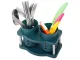 Cutlery Drainer and Organizer, Green