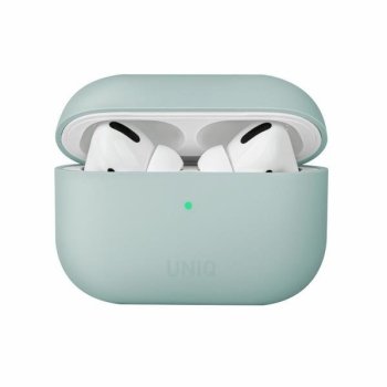 Apple Airpods Pro Uniq Etui Lino Case Cover, Green