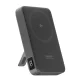 Cuktech WPB100 10000mAh Qi2 Magnetic Power Bank 30W with Stand Black