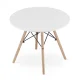 Leobert MAKSI Coffee Table, White, 60 cm