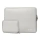 Tech-Protect Neoslim 15-16\" Laptop Bag with Accessory Pouch, Gray