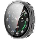Tech-Protect Defense 2-Pack Case for Samsung Galaxy Watch 44mm (Black / Clear)