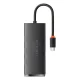 HUB Adapter 4-Port USB-C Baseus OS-Lite 25cm (Black)