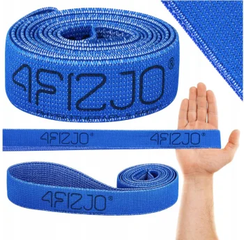 4Fizjo Power Band Fabric Resistance Band 13-20 kg, Blue