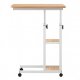 Adjustable Rolling Laptop Desk and Overbed Table with Wheels