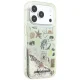 Karl Lagerfeld Liquid Glitter Beach & Sand Case for iPhone 17 Pro / 18 Pro - Beige