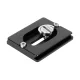 Fotopro QAL-50 Quick Release Plate, Arca-Swiss, 1/4\", Black