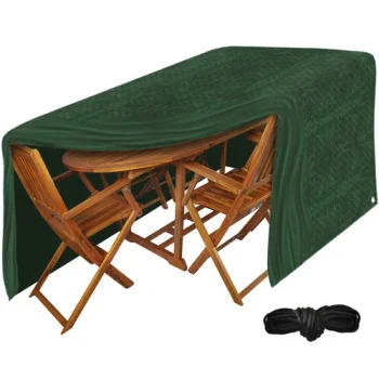 Ruhhy Garden Furniture Cover 100x180x240 cm, Green