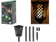 Solar Garden Torch Light with Dusk Sensor, 107 cm