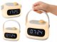 LED Night Light with Digital Clock, Alarm and Timer, 2000 mAh