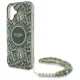 Guess IML Flowers Allover Electro Case for iPhone 16, Green