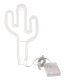 Decorative LED Neon Cactus Lamp, Green