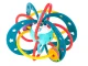 Sensory Rattle and Teether for Babies, Turquoise
