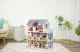 Emma Wooden Dollhouse with 10 Furniture Pieces, 3 Levels by ECOTOYS