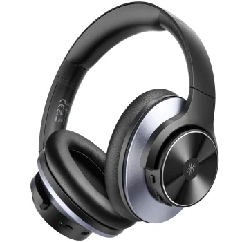 Oneodio A10 Wireless Noise Cancelling Headphones, Black