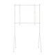 Maclean MC-180 W TV Cart / Stand on Wheels, 37-80\", 50kg, VESA 600x400, White