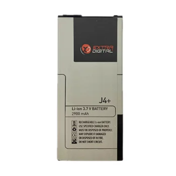 Extra Digital Battery for Samsung Galaxy J4+ (2018), 2900 mAh