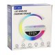Multifunctional RGB LED Lamp with Bluetooth Speaker, Wireless Charger & Alarm Clock, White