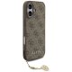 Guess 4G Charms Collection MagSafe Phone Case Cover iPhone 17 - brown