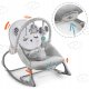 Nukido 705100 Baby Bouncer with Vibration, Grey