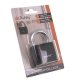 Ruhhy 4-Digit Combination Padlock 50mm Hardened Steel, Black