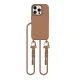 Tech-Protect MagNecklace MagSafe Case for iPhone 16 Pro Max, Brown