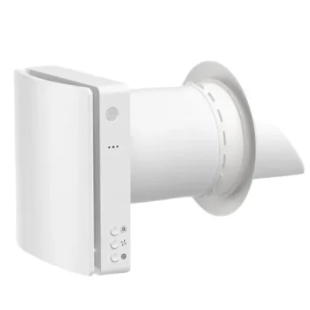 Single-Room Wall Recuperator up to 46m2 with CO2 Sensor, Wi-Fi, white