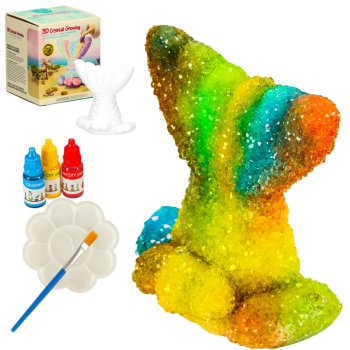 Mermaid Tail Crystal Growing Kit DIY Science Experiment STEM Toy